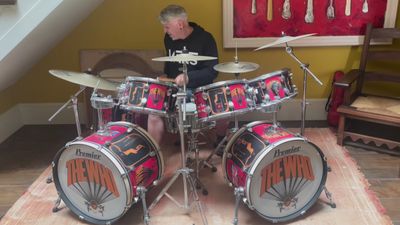 I Can’t Ex-pane: Jeremy Clarkson shares clip of window cleaner drumming on his Premier Spirit of Lily Keith Moon kit