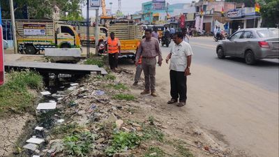 Widened stormwater drains to be built to prevent flooding in Tirupattur town