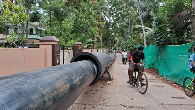 Works on sewer line at Anayara expected to resume shortly