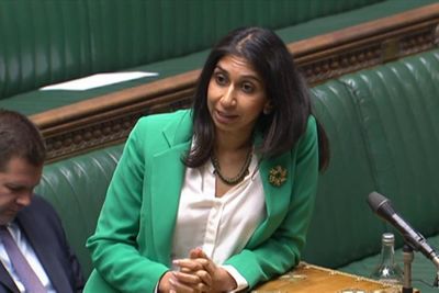 Suella Braverman blames 'phoney humanitarianism' for inability to stop small boats