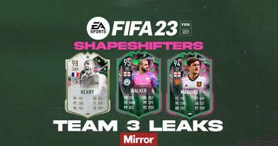FIFA 23 Shapeshifters Team 3 leaks with goalkeeper Kyle Walker and FUT Icons