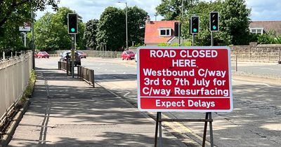 Busy Lanarkshire road to close for resurfacing