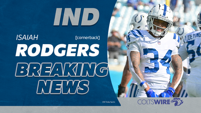 Colts waive Isaiah Rodgers, Rashod Berry after gambling violations