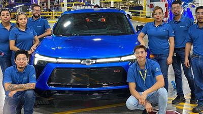 First Chevrolet Blazer EV Rolls Off Assembly Line At GM’s Mexico Plant