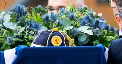 Football world pays respects to Gordon McQueen as Scotland legend laid to rest