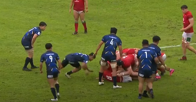 Yellow card upgraded to red during Wales game for first time over Japan captain's 'high danger' act