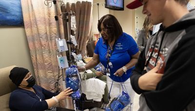 NASCAR’s Harrison Burton delivers gifts to patients at Chicago hospitals