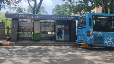 Bengaluru’s premier smart bus stop in the Electronic City features sustainability, safety, and security