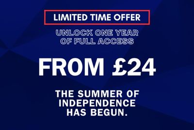Our one year from £24 offer kicks off the summer of independence