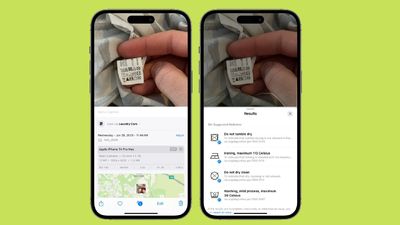 iOS 17 Photos app deciphers the alien symbols on your clothing tags — here's how