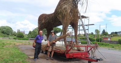 Kirkcudbright set to welcome wicker horse home