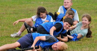 Annan Rugby Club hold Highland Games and family fun day