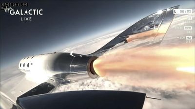 Italian researchers reach the edge of space flying aboard Virgin Galactic's rocket-powered plane