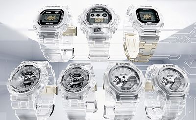 Transparent, tough, transformed: G-Shock marks 40 years