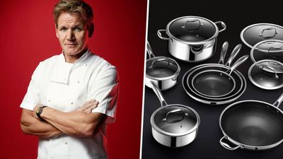 Chef Gordon Ramsay cooks with these pans in his Michelin-starred kitchen – and they're on sale for July 4th