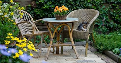 Simple trick will revive rattan garden furniture and help it last years