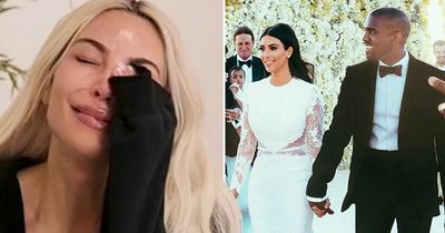 Kim Kardashian breaks down in tears over Kanye West as she makes heartbreaking admission