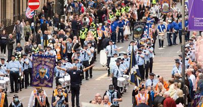 Dozens of Orange Walks and Loyalist marches in Glasgow this weekend as thousands expected