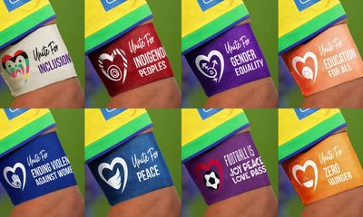 Fifa blocks rainbow armband and unveils Women’s World Cup alternatives