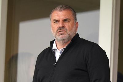 Ange Postecoglou pictured at Lord's ahead of showdown Tottenham transfer talks