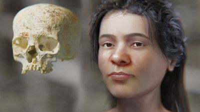 See the face of 'Ava,' a Bronze Age woman who lived in Scotland 3,800 years ago
