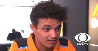 Lando Norris leaps to defend female F1 journalist after reporter's "rude" on-air remark