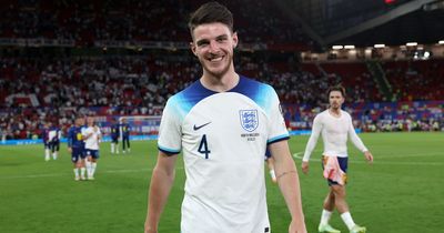 Declan Rice posts three-word message as Edu locked in £105m Arsenal transfer talks