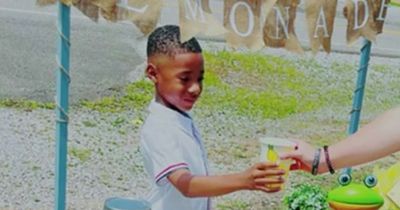 Boy's dream of going to Disney World crushed as cruel complaints shuts down his lemonade stand