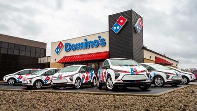 Domino's Set To Have 1,156 Chevrolet Bolts On The Road By End Of 2023