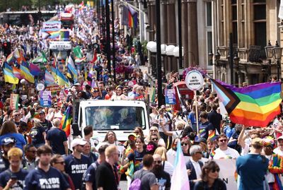 Pride in London – live: Parade route, times and map as one million expected