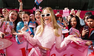 ‘A pink, glittery, existential dance party’: Barbie movie marketing machine kicks off global tour