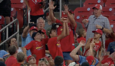 Young Cardinals Fan Saved His Buddy’s Face With Heroic Catch on Foul Ball