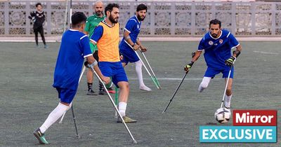 Iraq's amputee football team defy war injuries to represent nation's rise from ashes