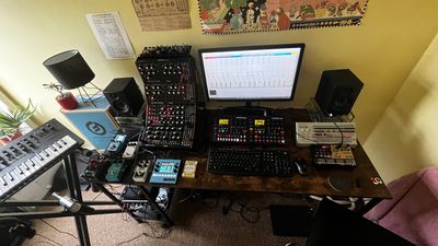 Show Us Your Studio #3: "You never know exactly how the Moog is going to sound until you start fiddling around with the patch cables"