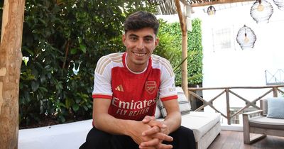 Kai Havertz makes 'big season' promise in holiday post after Chelsea to Arsenal transfer