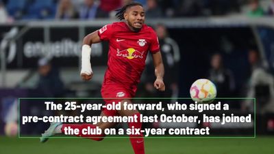 Chelsea unveil Nicolas Jackson signing as £32m striker joins on mammoth long-term contract