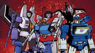 The Decepticons attack in a new teaser for Transformers #1