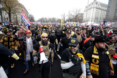 Judge awards Black church $1 million after BLM banner burned by Proud Boys during protest