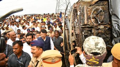 25 passengers charred to death after bus catches fire on Maharashtra’s Samruddhi Expressway