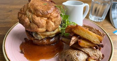 I tried the Leeds café serving mouth-watering Yorkshire Pudding burgers