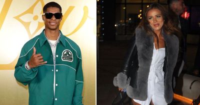 Marcus Rashford spotted leaving celebrity hot spot in L.A. with Love Island star