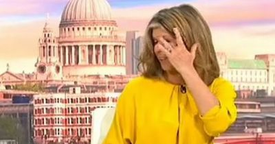 Kate Garraway breaks down in tears on GMB as she says star has 'finished her off'