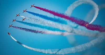 Where you can see Red Arrows in East Midlands this weekend