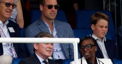 Prince George is spitting image of dad William as pair enjoy the Ashes at Lord's