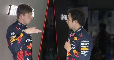 Max Verstappen and Sergio Perez in tense TV argument after Austrian GP Sprint near-miss