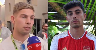 Arsenal star Emile Smith Rowe responds to Kai Havertz signing with simple message