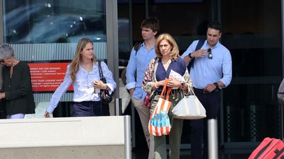 Protesters Unfurl Banner Against Spanish Royal Family At Princess Of Girona Awards