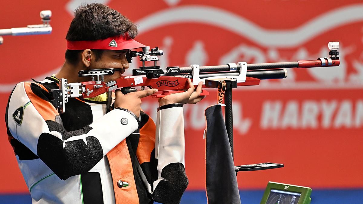 Indian rifle and pistol teams for the World…