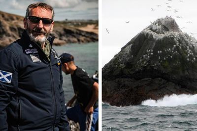 Rockall adventurer feared he would not see family again as storm hit tislet
