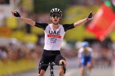 ‘I didn’t want to work with him’: Adam Yates borrows twin Simon to win first Tour de France stage